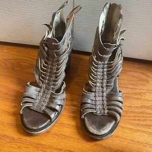Grey Freebird heels